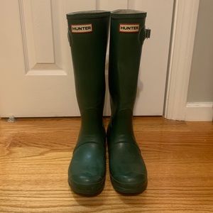 Hunter Women’s Tall Rain Boots - Green